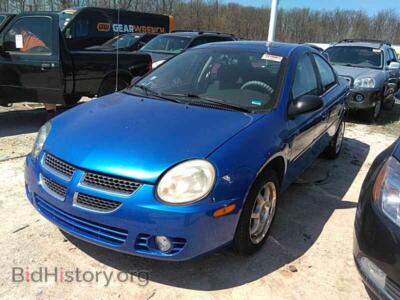 2005 Dodge NEON 4DR SDN SXT, blue — VIN 1B3ES56C75D120488
