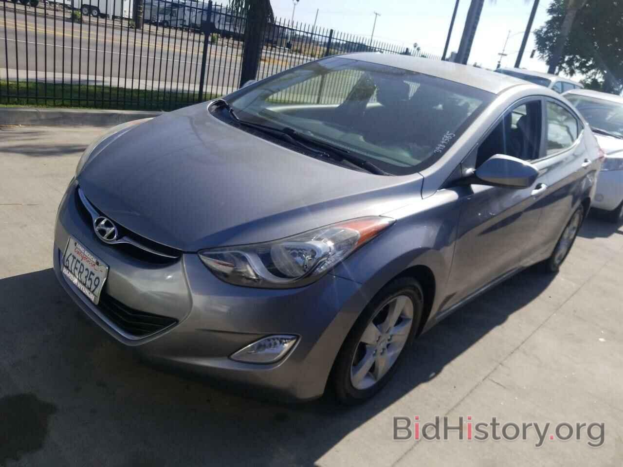 Photo KMHDH4AE9CU279565 - Hyundai Elantra 2012