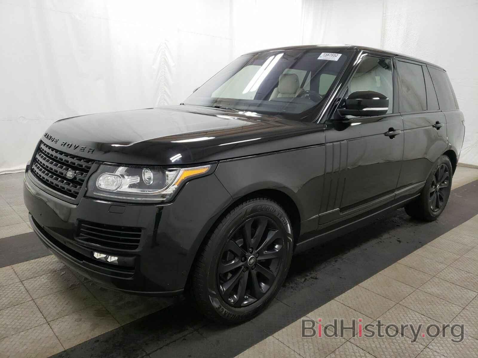 Photo SALGS2FK4HA321759 - Land Rover Range Rover 2017