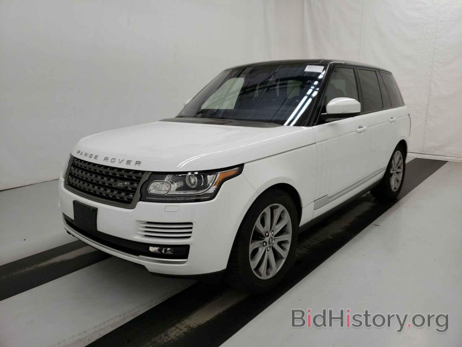 Photo SALGR2PFXGA318988 - Land Rover Range Rover 2016