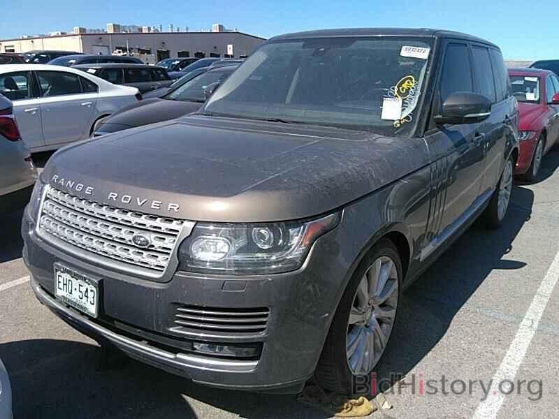 Photo SALGS2EF4GA301661 - Land Rover Range Rover 2016