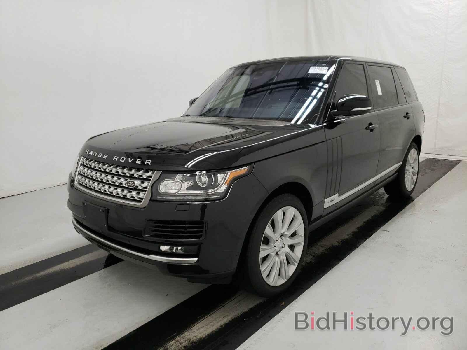 Photo SALGS3EF5GA317356 - Land Rover Range Rover 2016