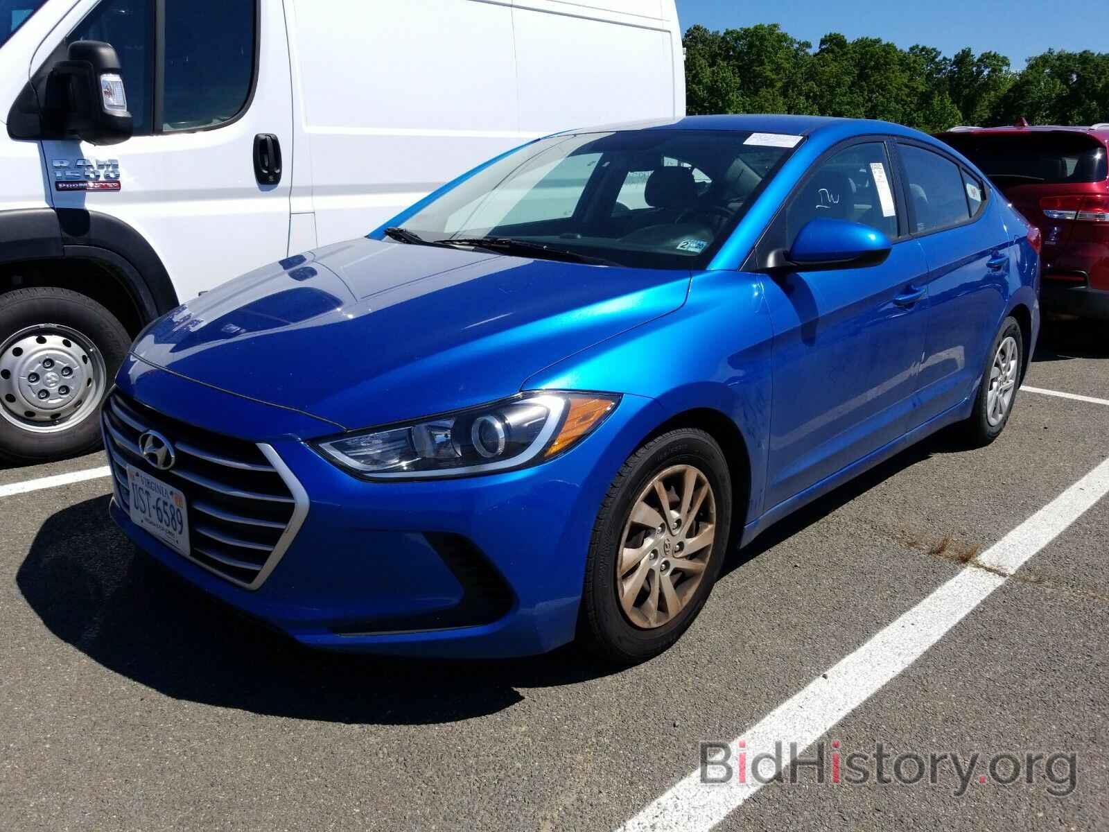 Фотография 5NPD74LF2HH148587 - Hyundai Elantra 2017