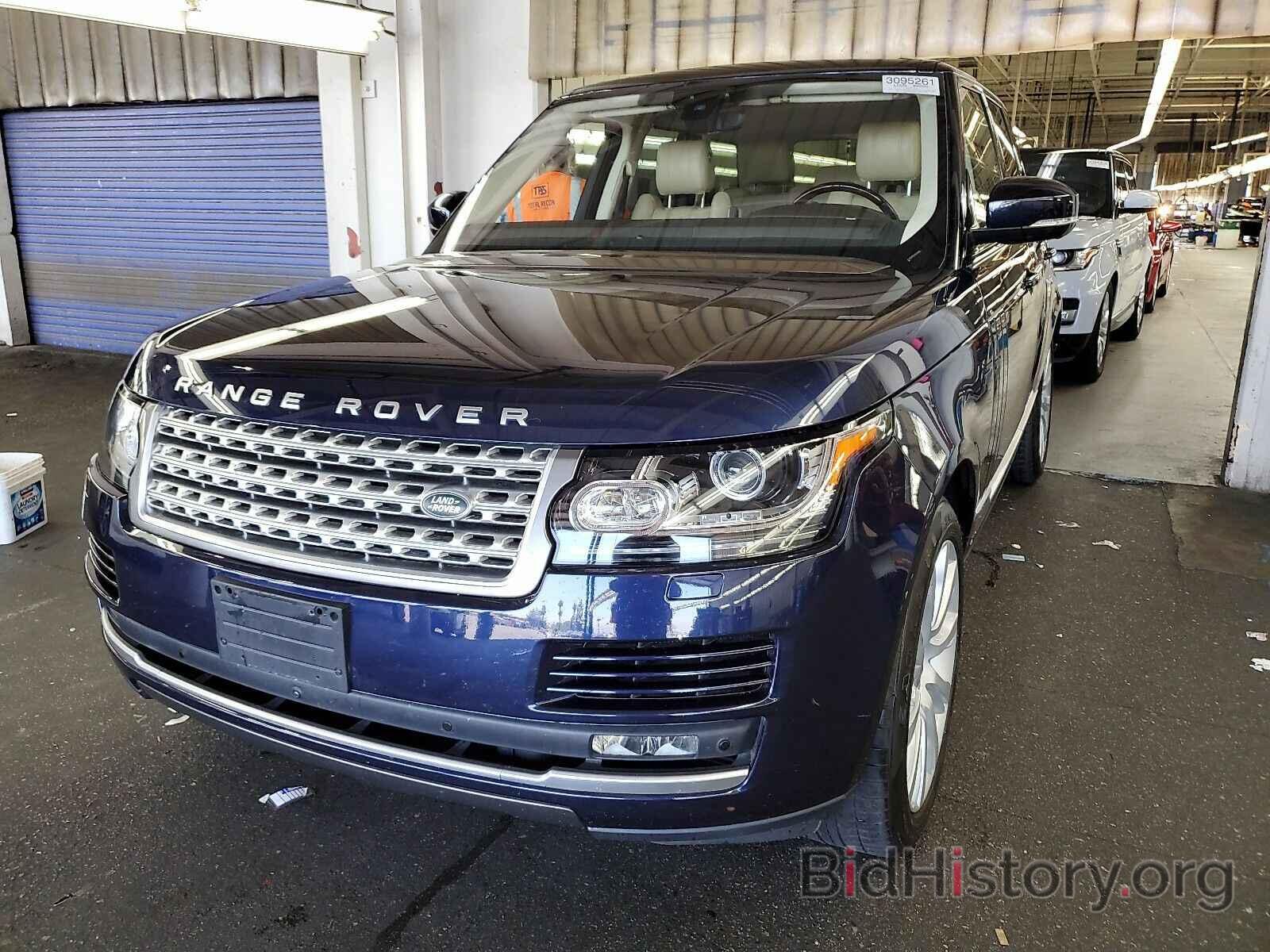 Фотография SALGS2FE2HA329496 - Land Rover Range Rover 2017