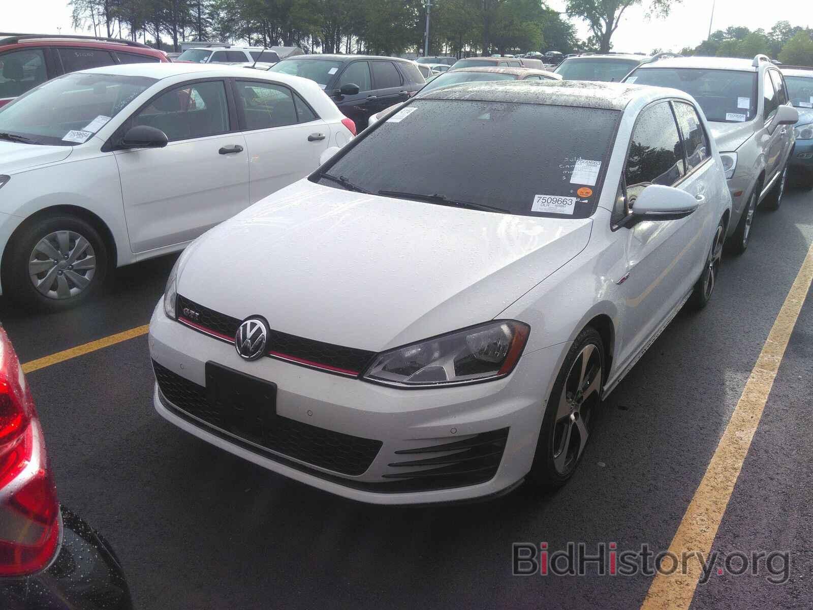 Фотография 3VWYT7AU3GM006349 - Volkswagen Golf GTI 2016