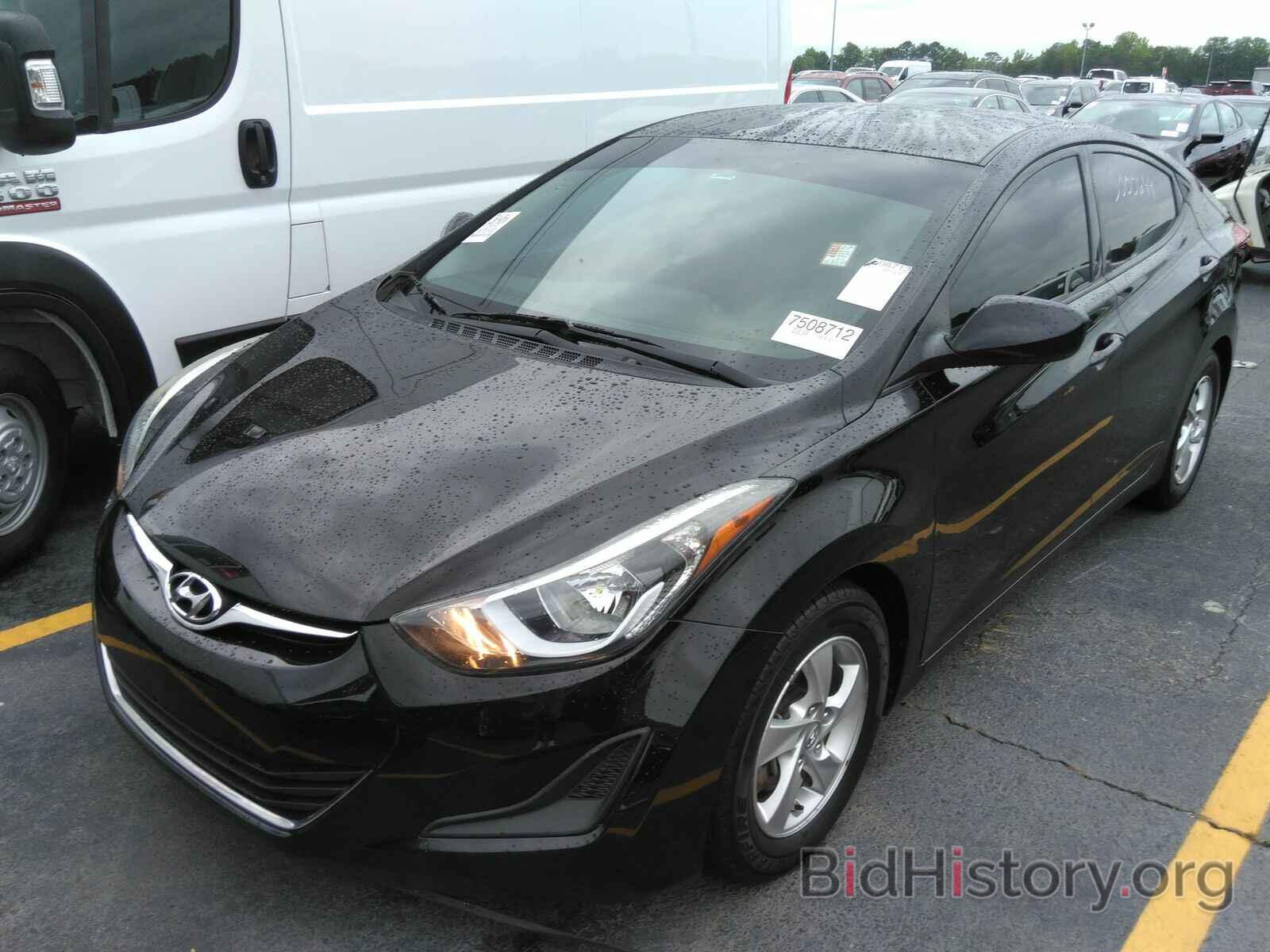 Photo 5NPDH4AE1EH538146 - Hyundai Elantra 2014