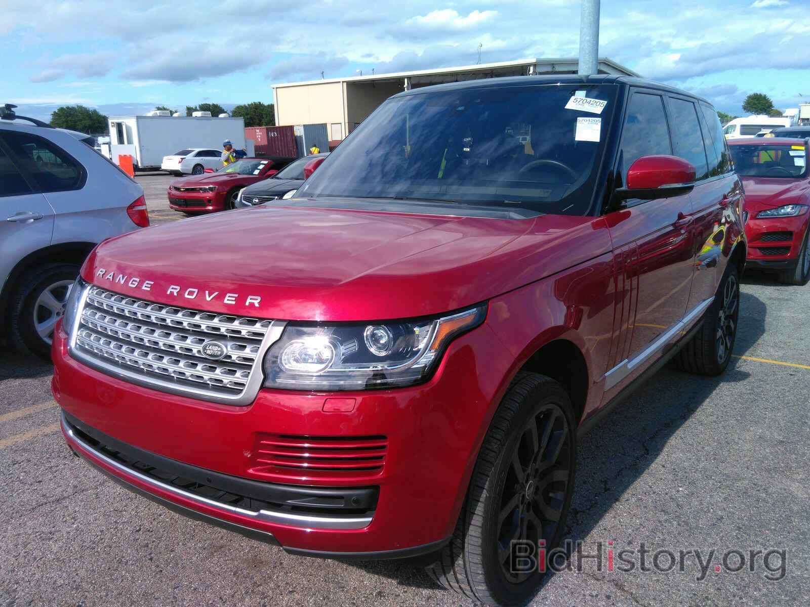 Photo SALGS2FV4HA338748 - Land Rover Range Rover 2017