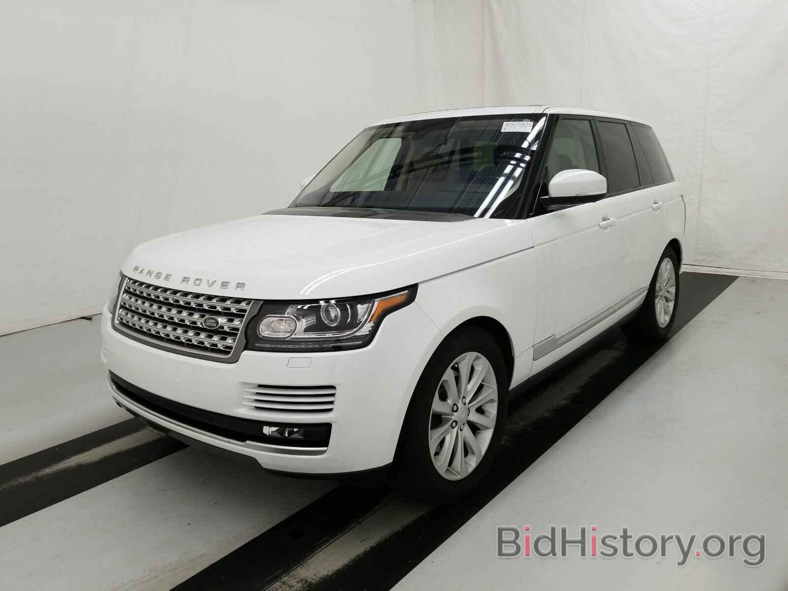 Photo SALGS2KF0GA310927 - Land Rover Range Rover 2016