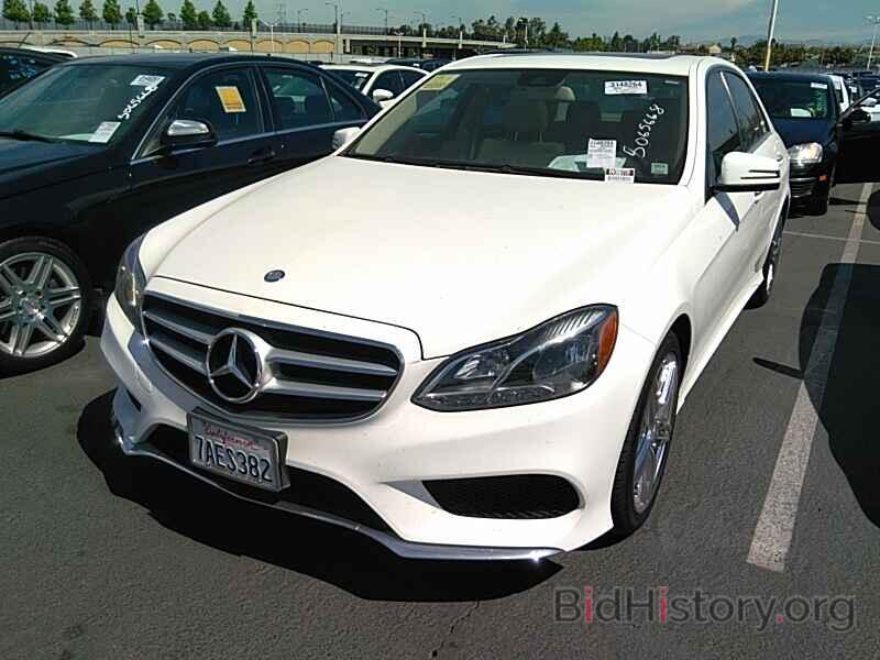 Photo WDDHF5KB1EA805137 - Mercedes-Benz E-Class 2014