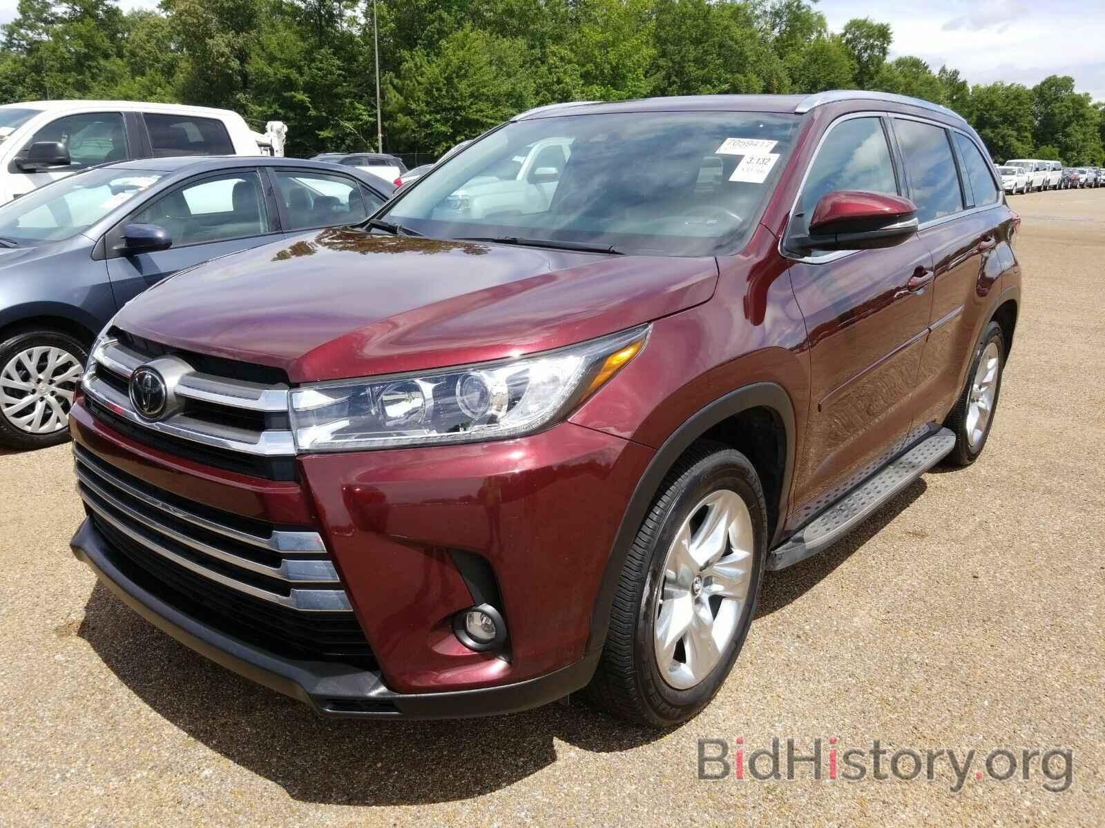 Фотография 5TDYZRFH1KS319210 - Toyota Highlander 2019