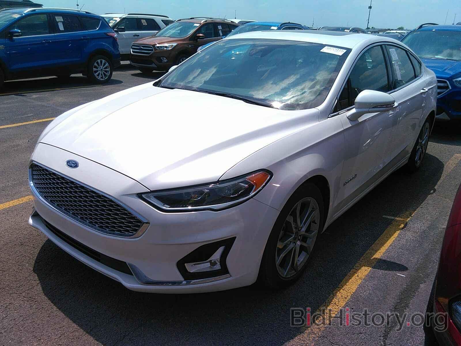 Фотография 3FA6P0RU2KR123822 - Ford Fusion Hybrid 2019