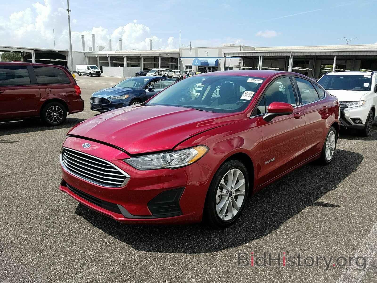 Фотография 3FA6P0LU0KR226312 - Ford Fusion Hybrid 2019