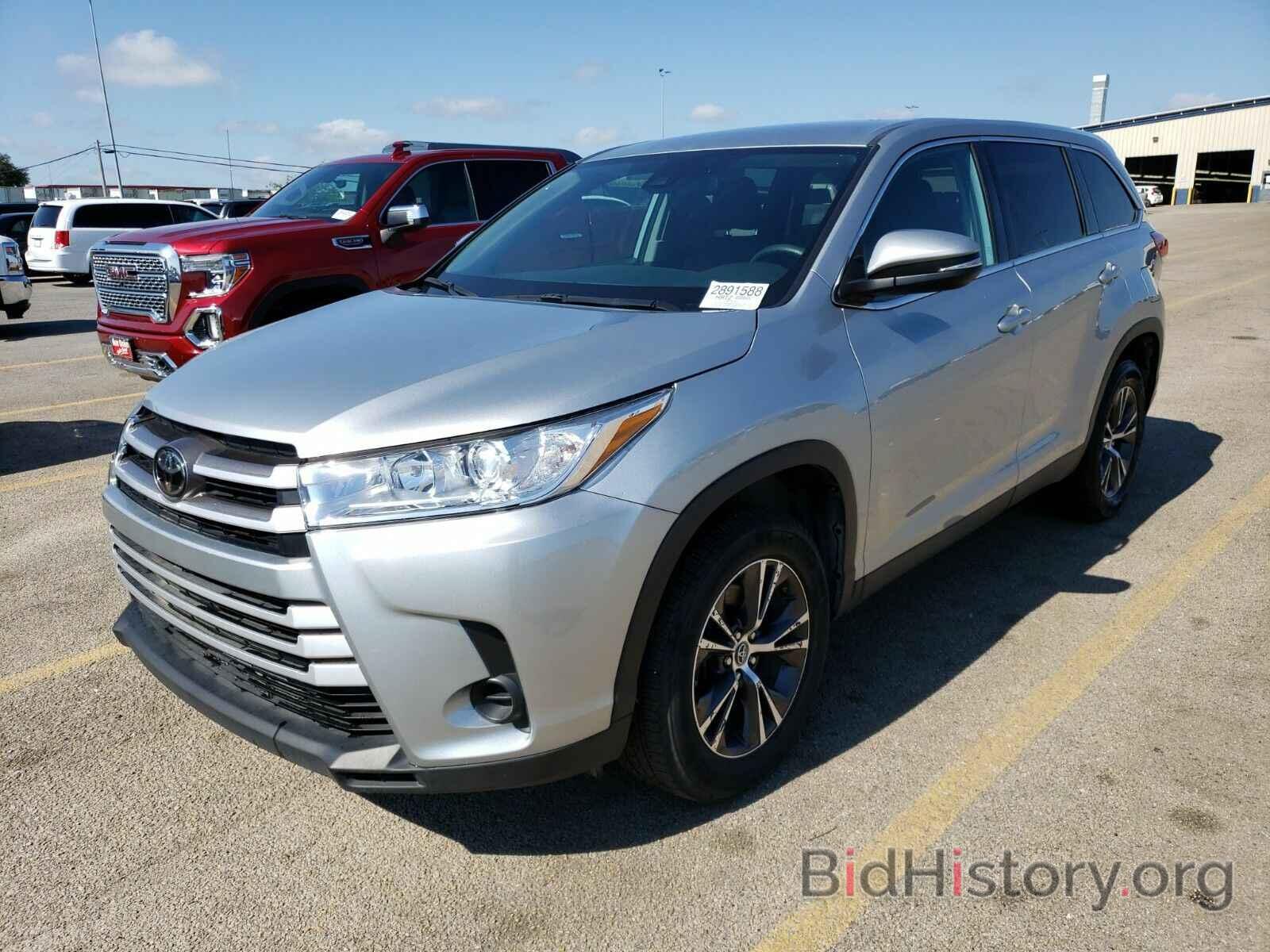 Фотография 5TDZZRFH2KS318717 - Toyota Highlander 2019