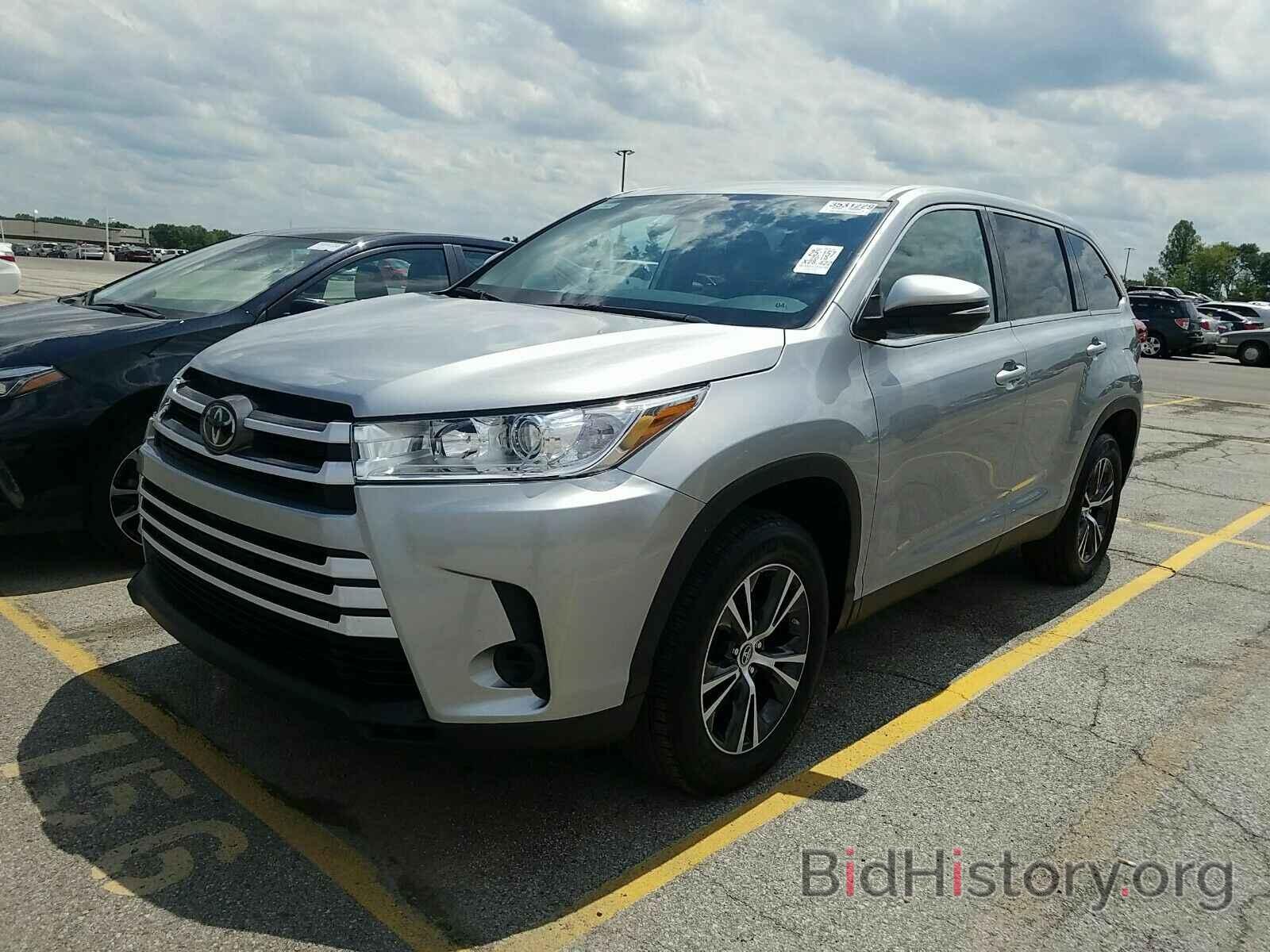 Фотография 5TDZZRFH3KS324218 - Toyota Highlander 2019