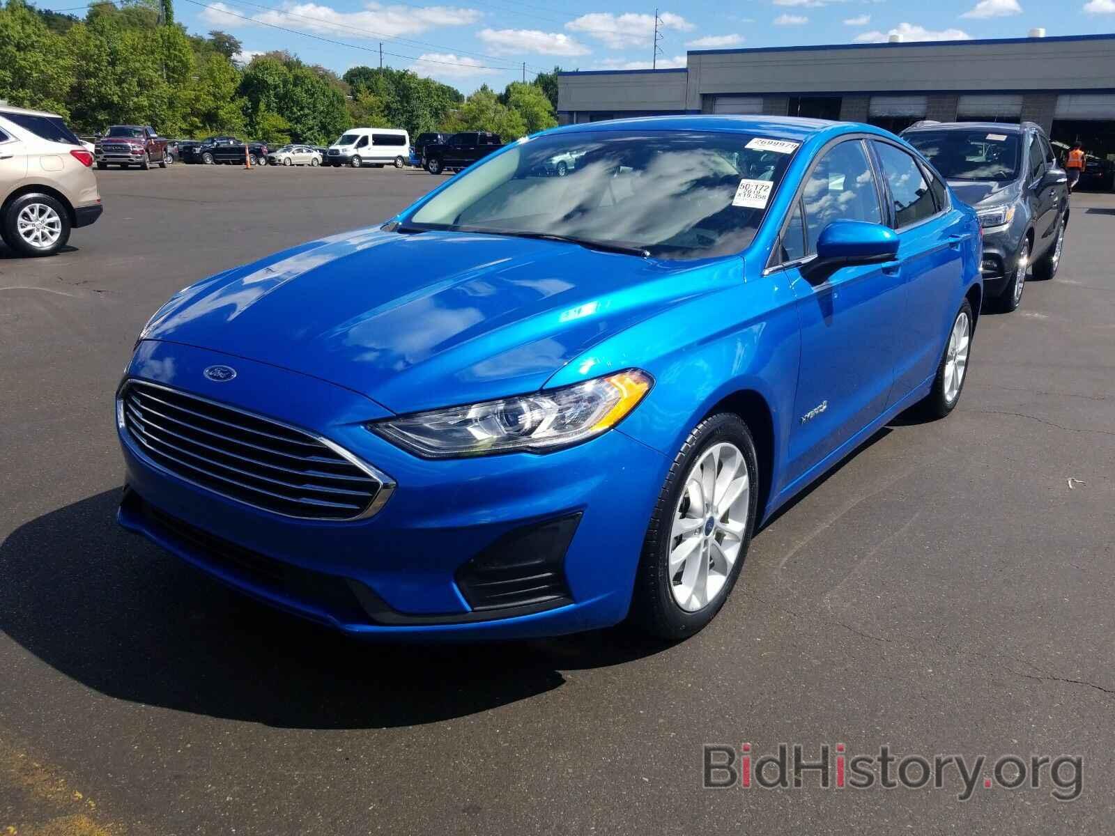 Фотография 3FA6P0LU1KR154861 - Ford Fusion Hybrid 2019