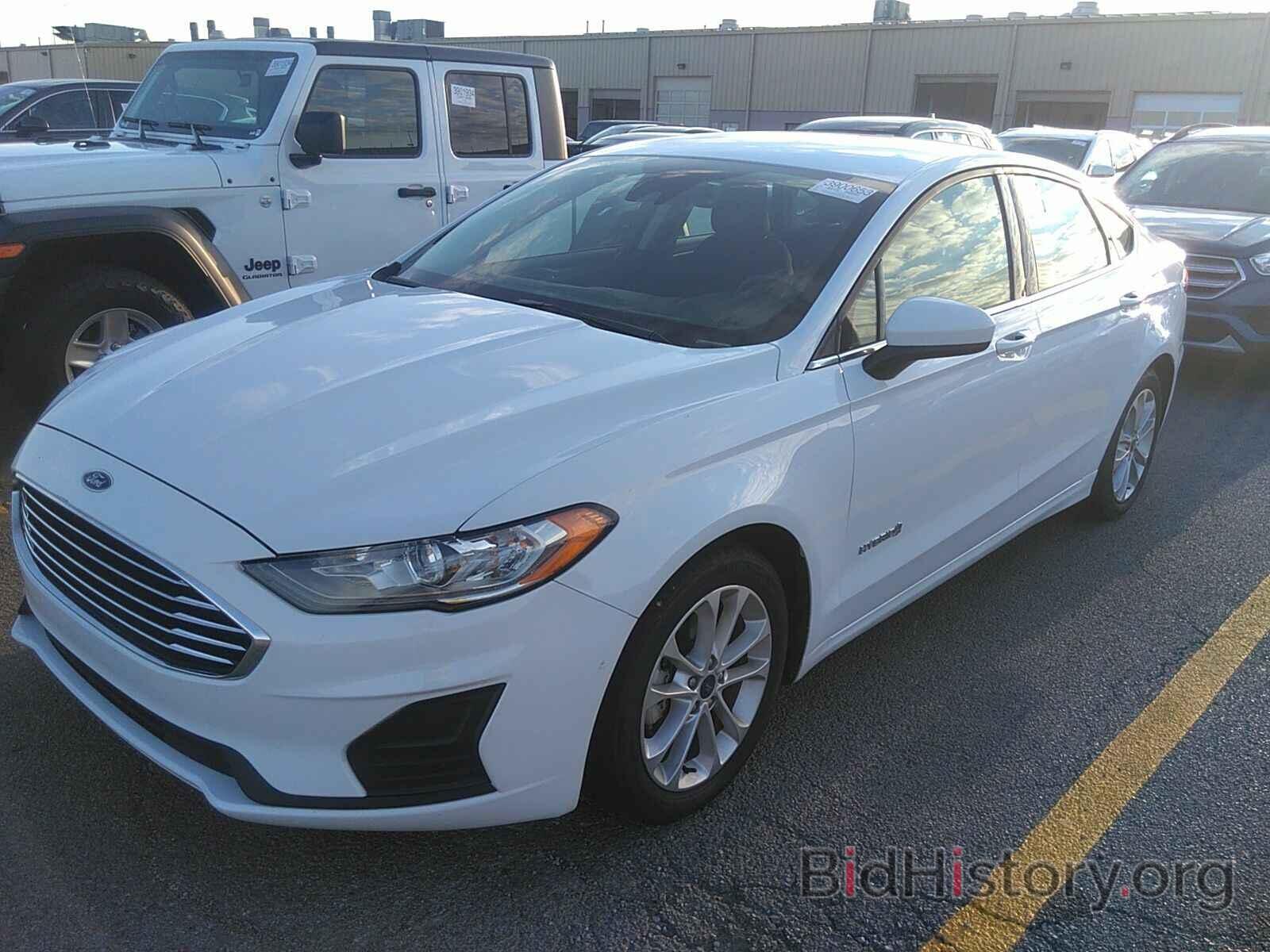 Фотография 3FA6P0LU5KR225754 - Ford Fusion Hybrid 2019