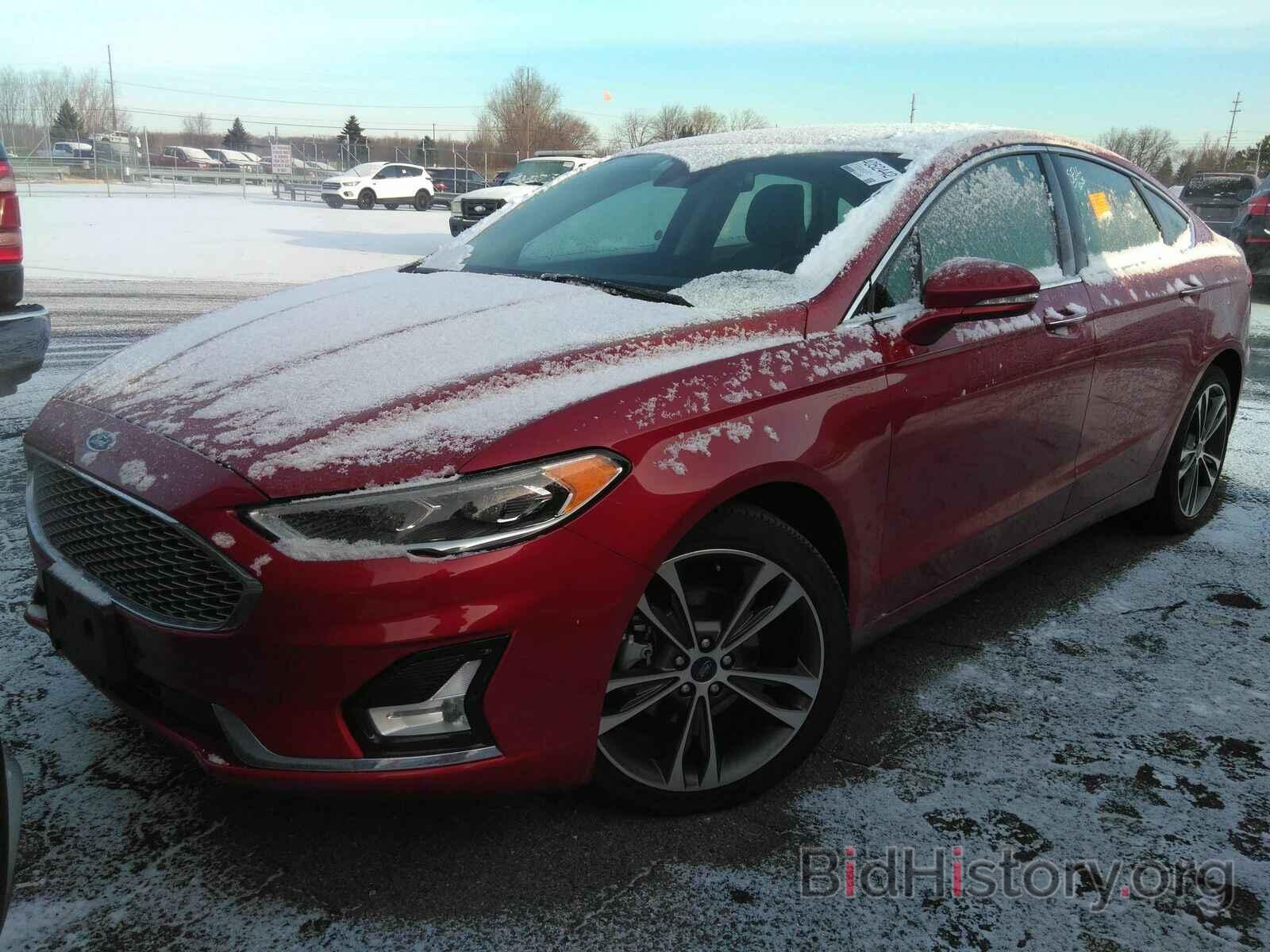 Photo 3FA6P0D92KR187121 - Ford Fusion 2019