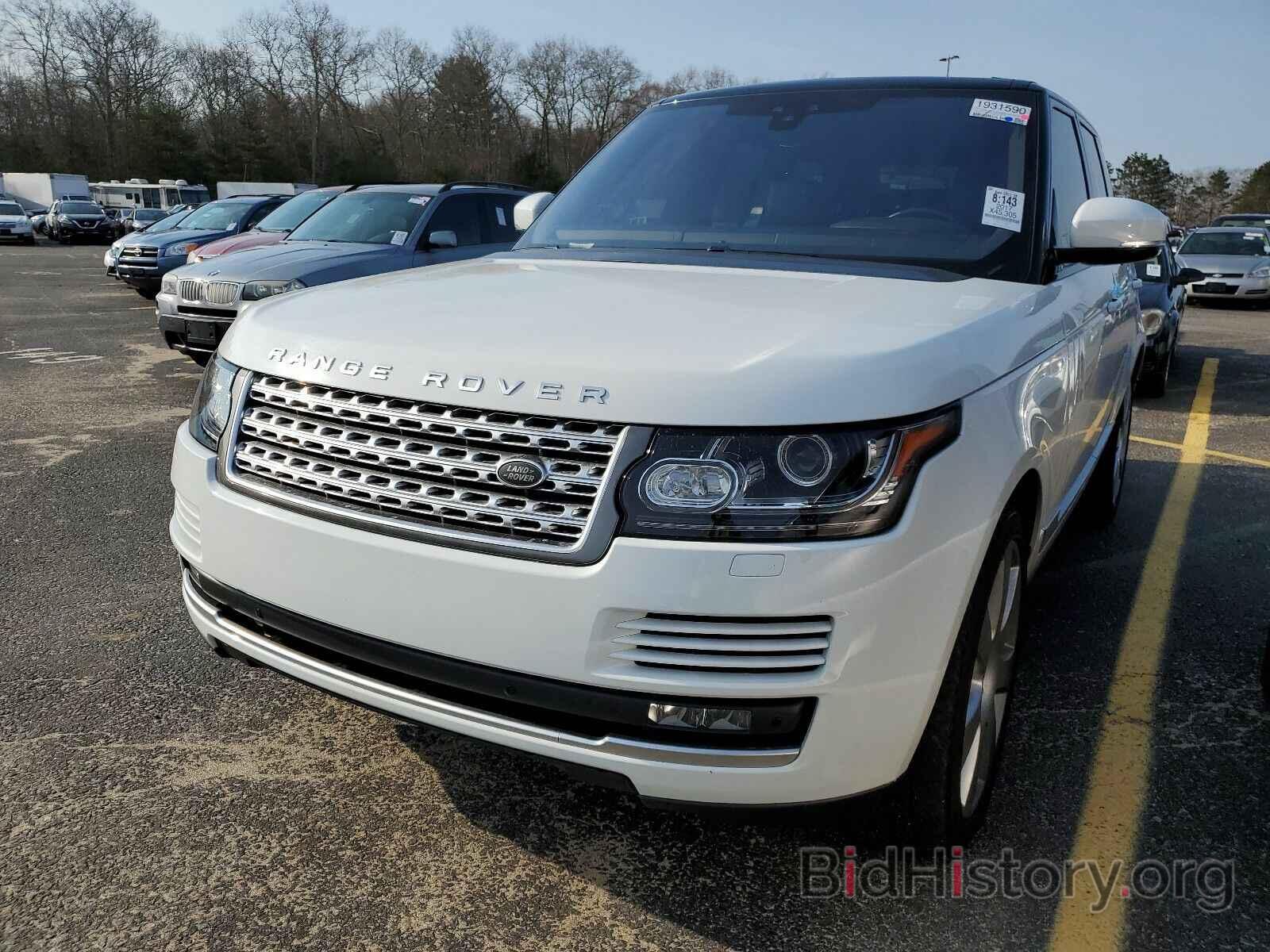 Photo SALGS2FE0HA355210 - Land Rover Range Rover 2017