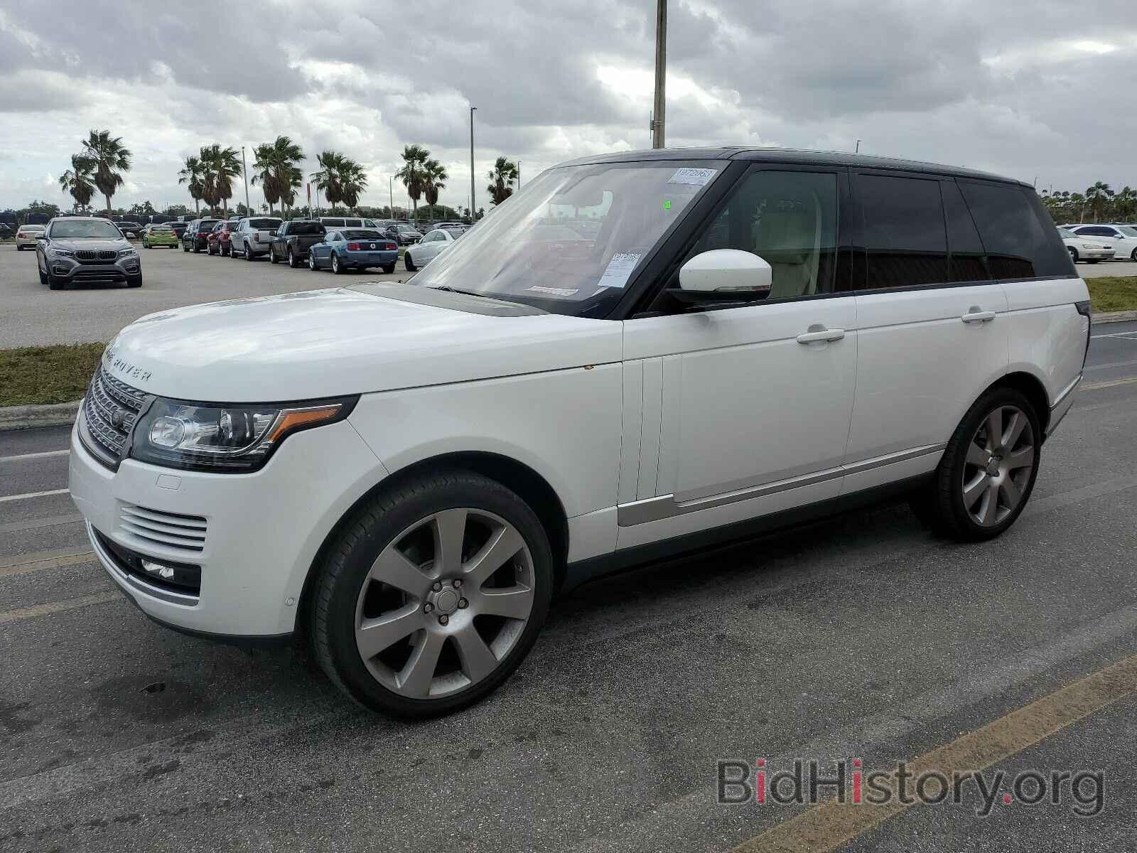 Фотография SALGS2VF6FA226167 - Land Rover Range Rover 2015