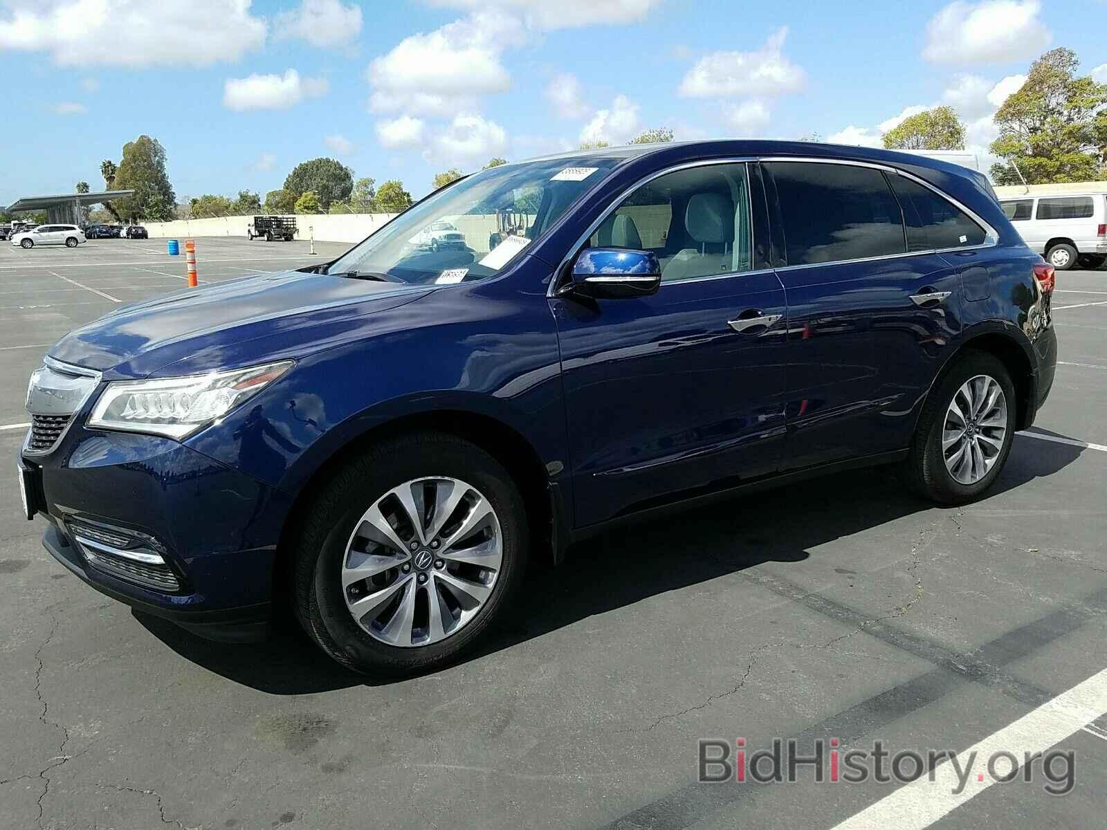 Фотография 5FRYD4H43FB020810 - Acura MDX 2015