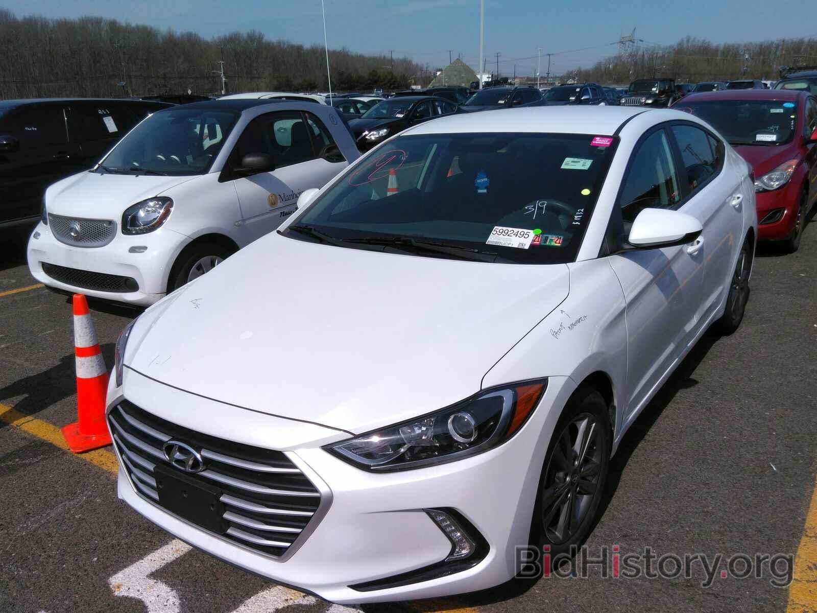 Фотография 5NPD84LF4JH302350 - Hyundai Elantra 2018