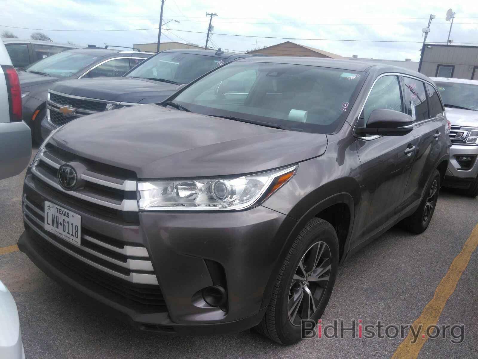 Фотография 5TDZZRFH9KS324272 - Toyota Highlander 2019