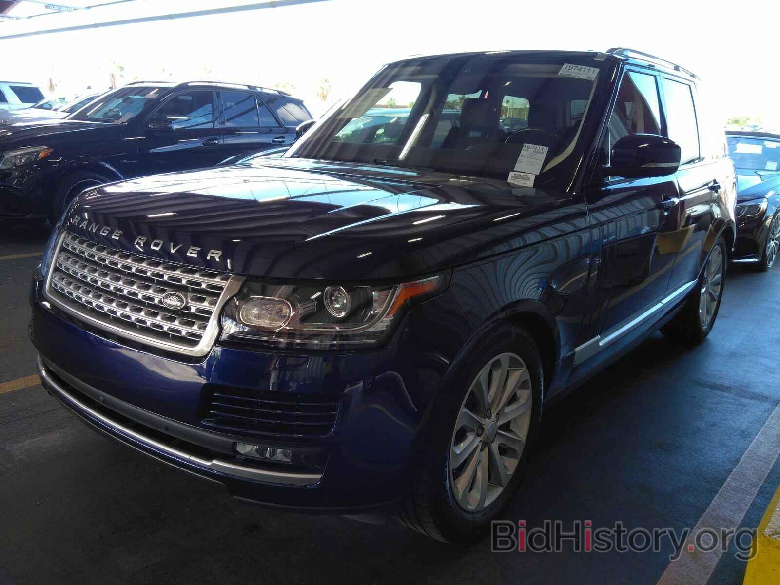 Photo SALGS2FV5HA347796 - Land Rover Range Rover 2017