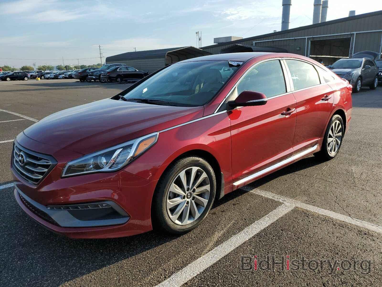 Фотография 5NPE34AF4GH331216 - Hyundai Sonata 2016