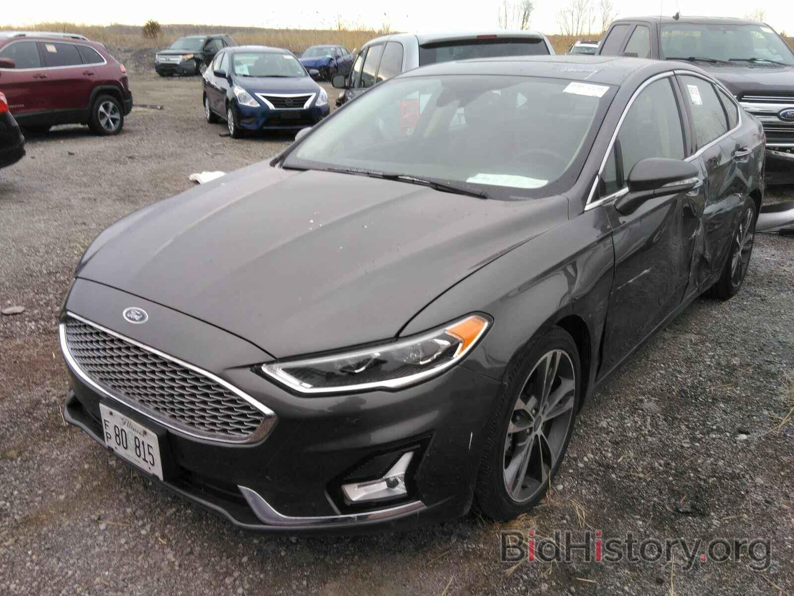 Photo 3FA6P0D99LR153310 - Ford Fusion 2020