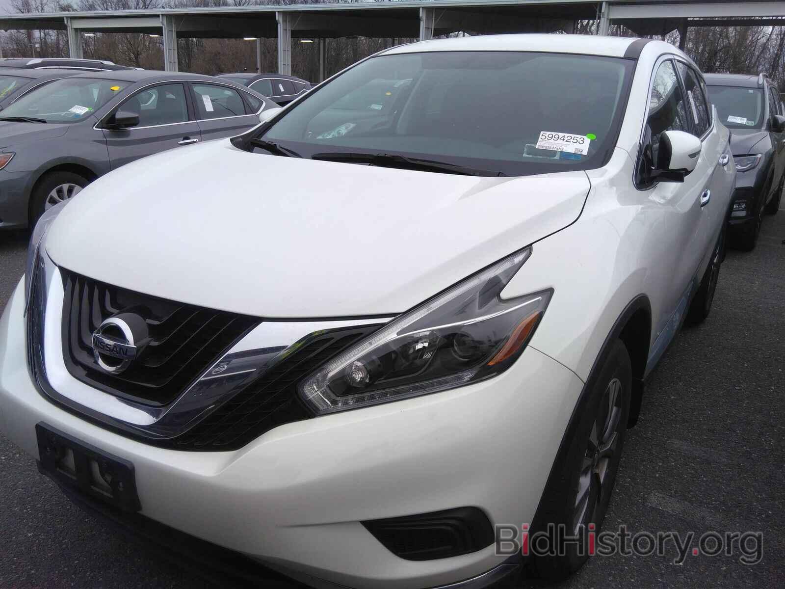 Photo 5N1AZ2MHXJN124198 - Nissan Murano 2018