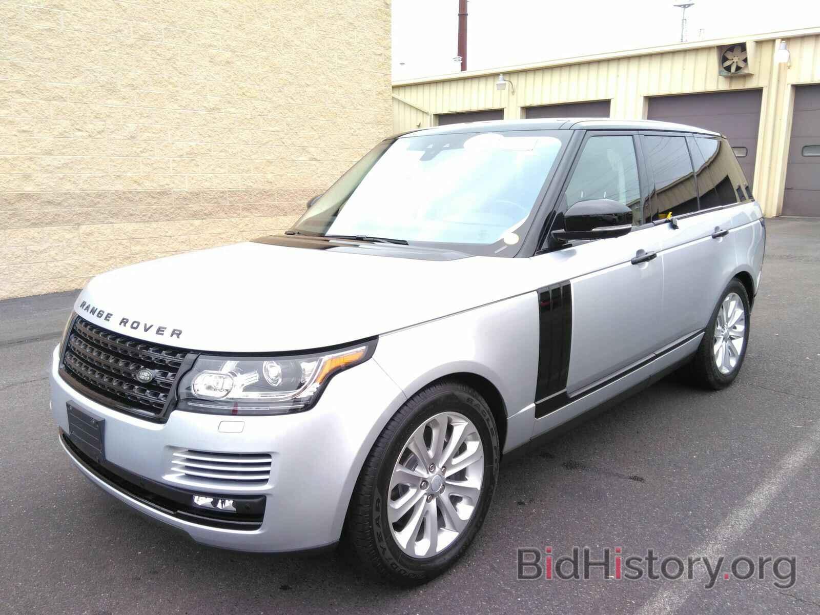 Photo SALGS2FV5HA358152 - Land Rover Range Rover 2017