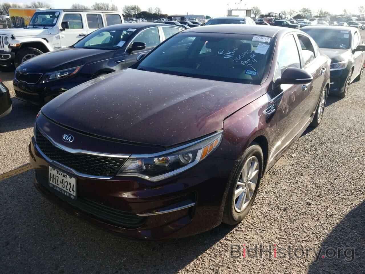 Photo 5XXGT4L31GG038199 - Kia Optima 2016