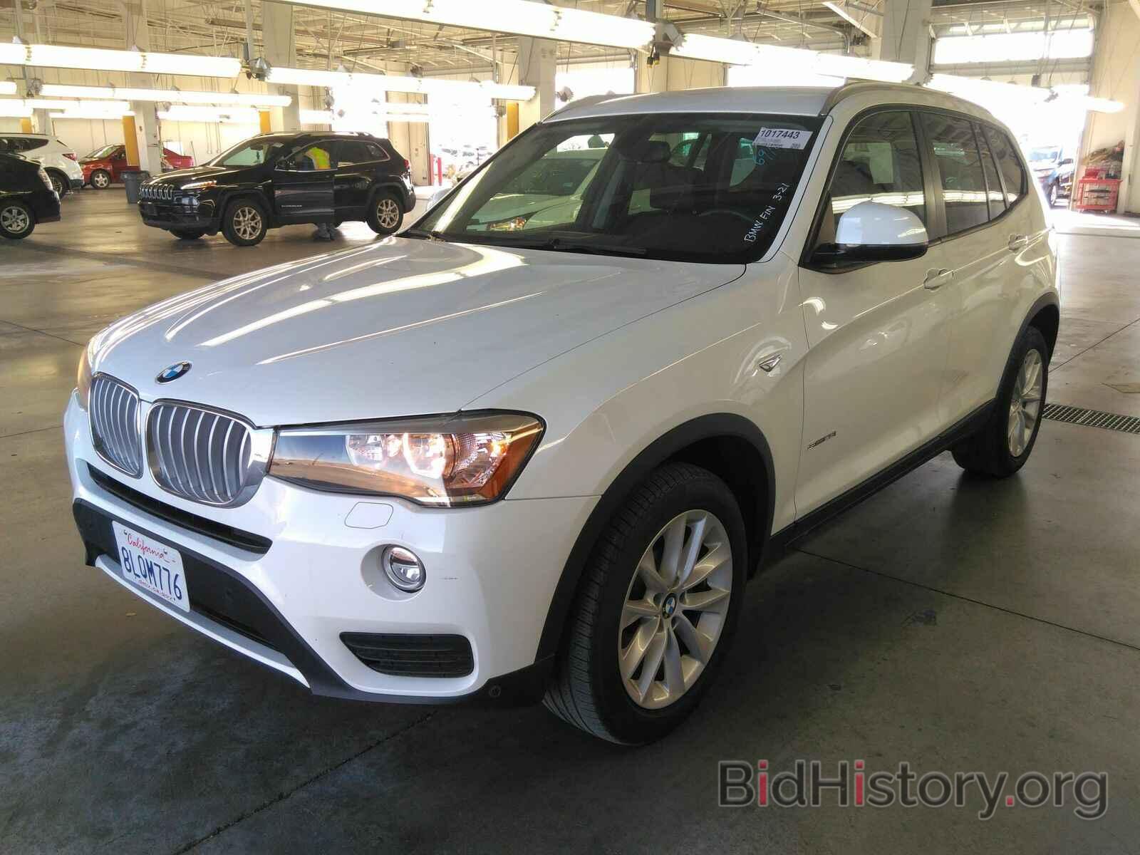 Фотография 5UXWZ7C33H0V86914 - BMW X3 2017