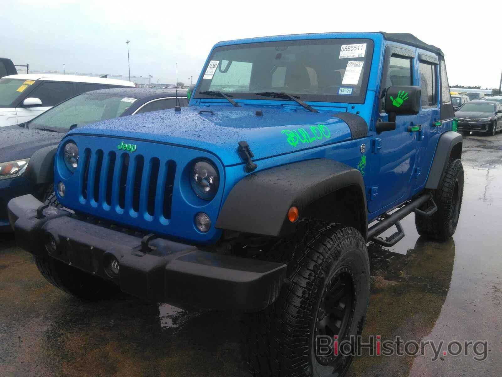 Фотография 1C4BJWDG9FL750293 - Jeep Wrangler Unlimited 2015