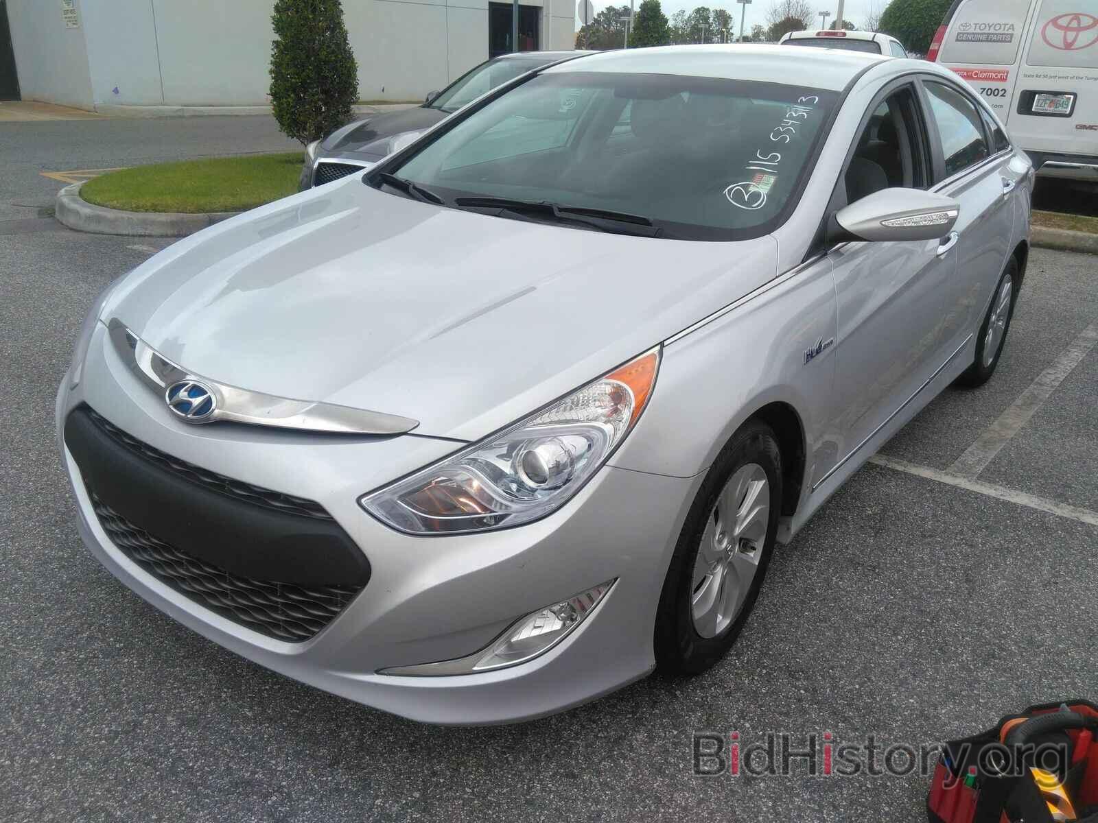 Photo KMHEC4A42FA137364 - Hyundai Sonata Hybrid 2015