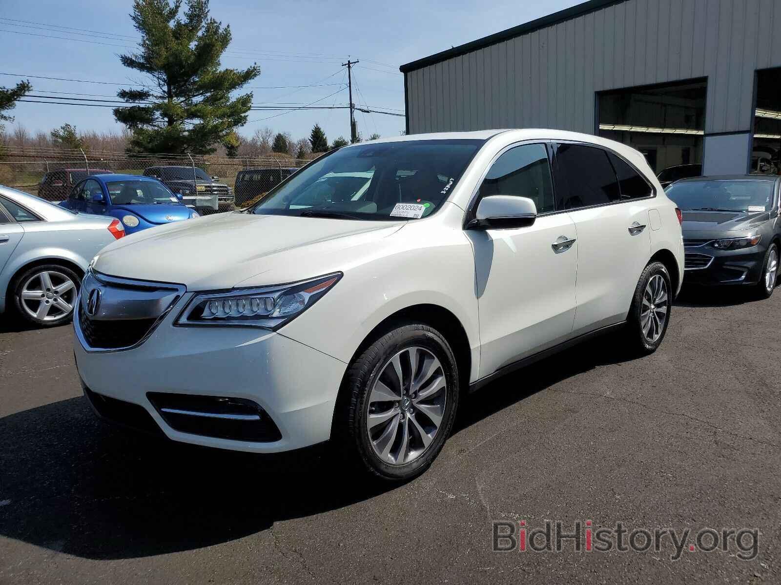 Фотография 5FRYD4H4XGB002581 - Acura MDX 2016