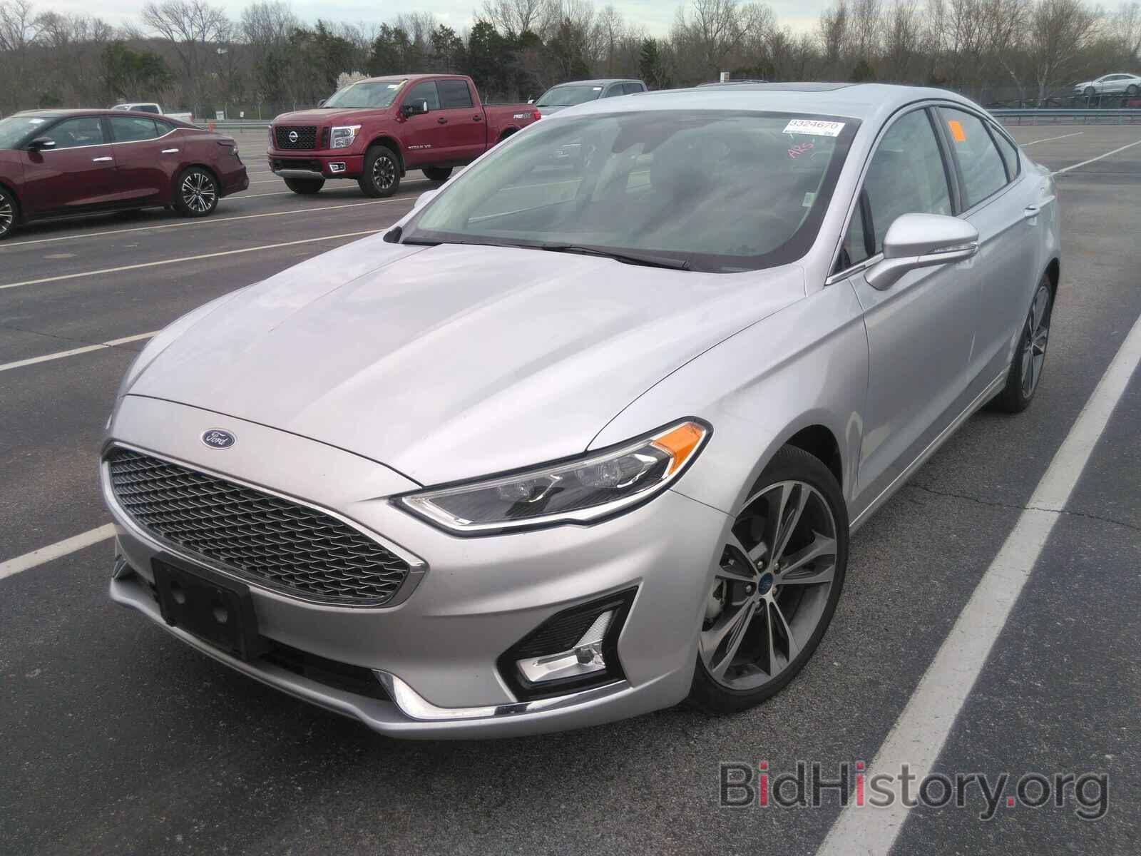 Photo 3FA6P0D91KR242061 - Ford Fusion 2019