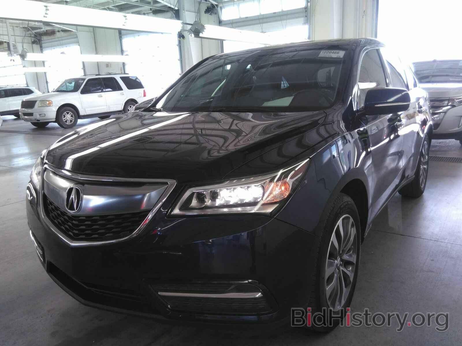 Photo 5FRYD3H46GB010297 - Acura MDX 2016