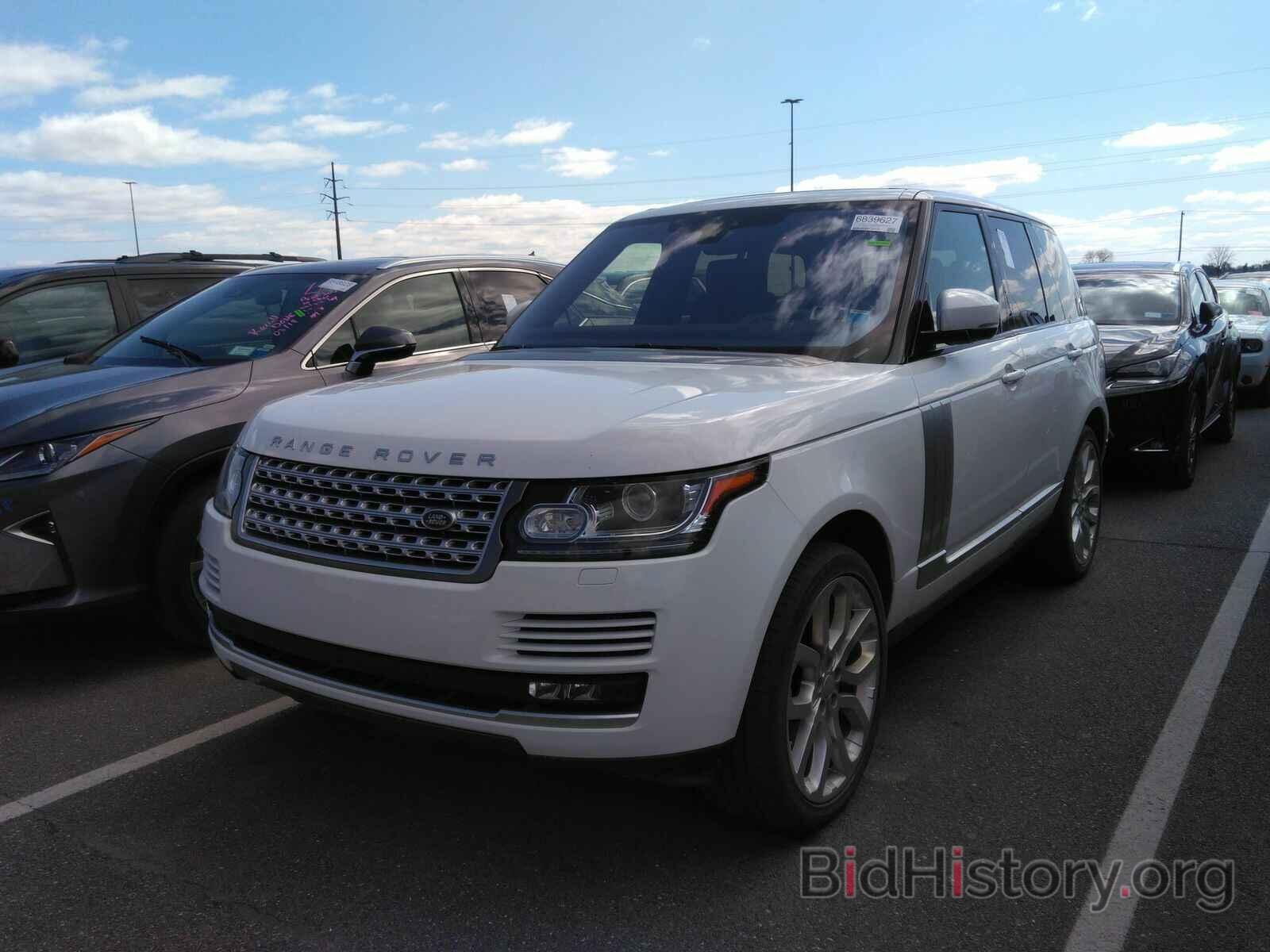 Фотография SALGS2FV7HA331129 - Land Rover Range Rover 2017