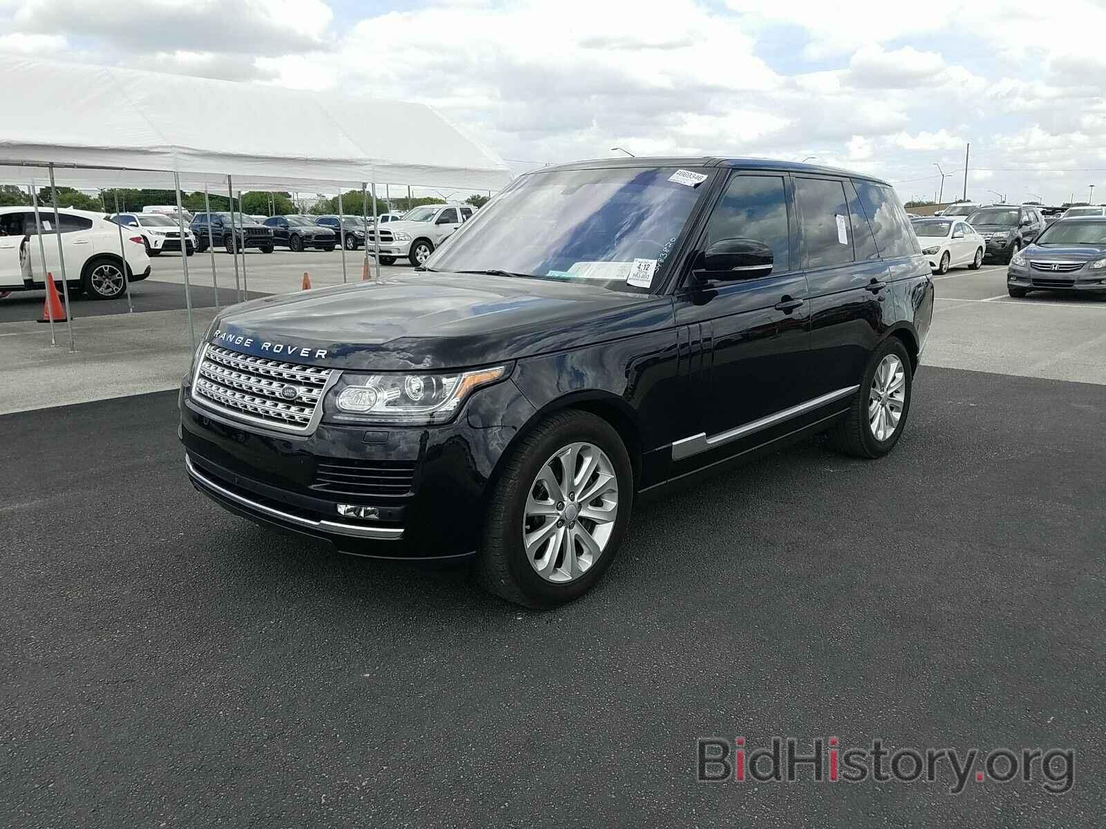 Photo SALGS2PF5GA297097 - Land Rover Range Rover 2016