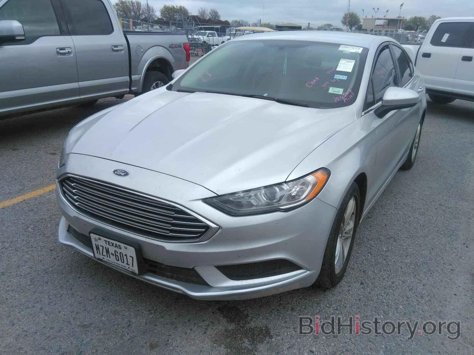 Photo 3FA6P0H76JR194659 - Ford Fusion 2018