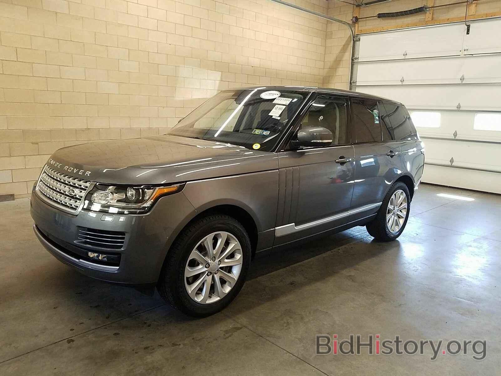 Photo SALGS2PF4GA316254 - Land Rover Range Rover 2016