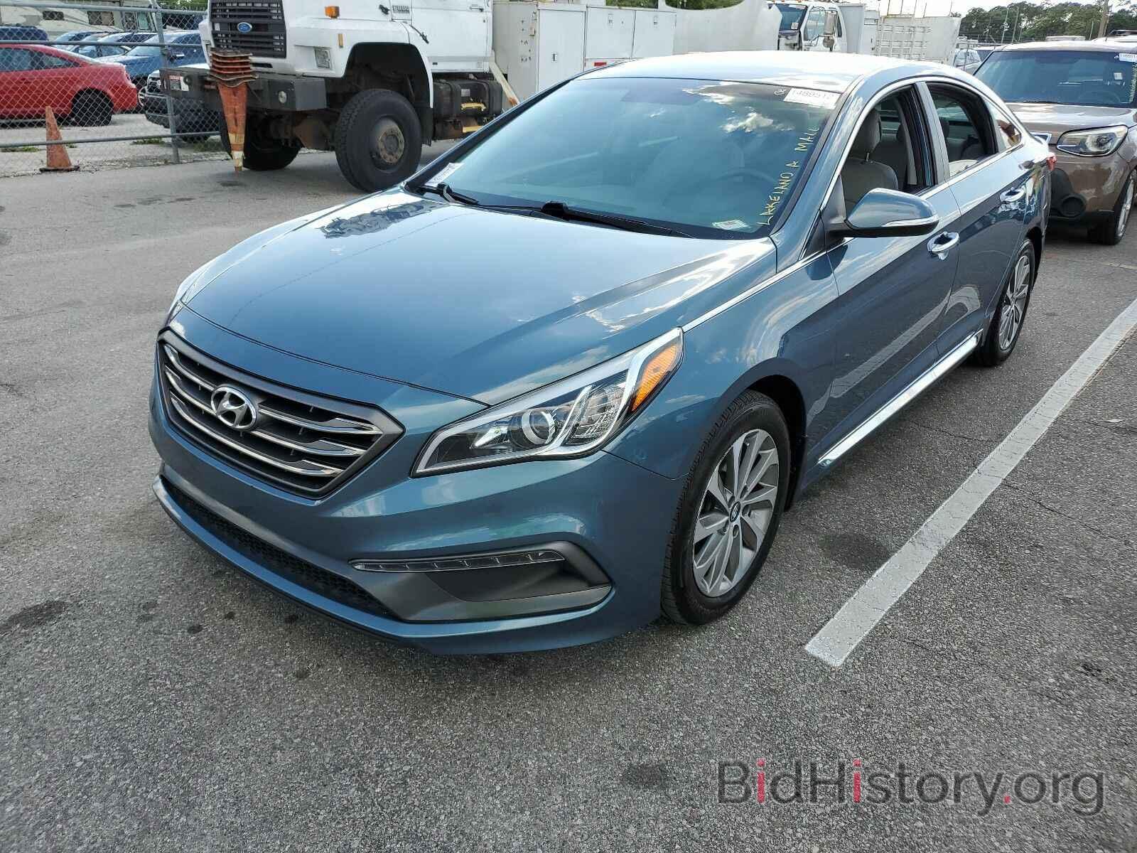 Photo 5NPE34AFXFH147946 - Hyundai Sonata 2015