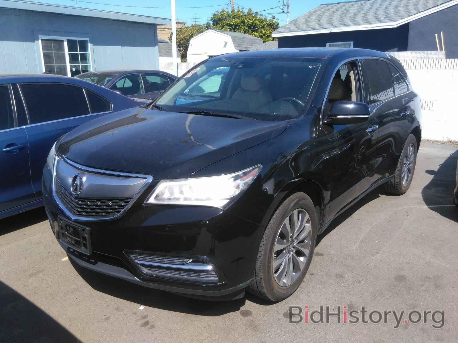 Photo 5FRYD4H42GB009203 - Acura MDX 2016