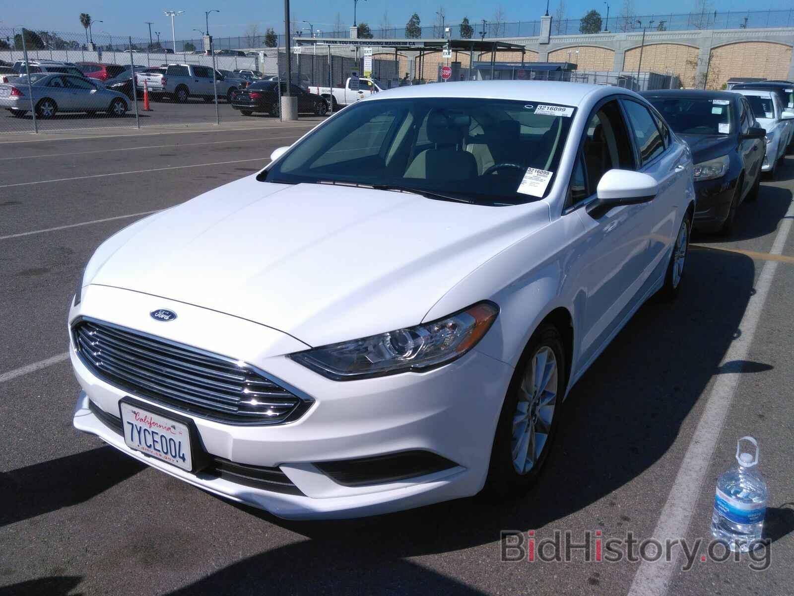 Photo 3FA6P0H75HR370854 - Ford Fusion 2017