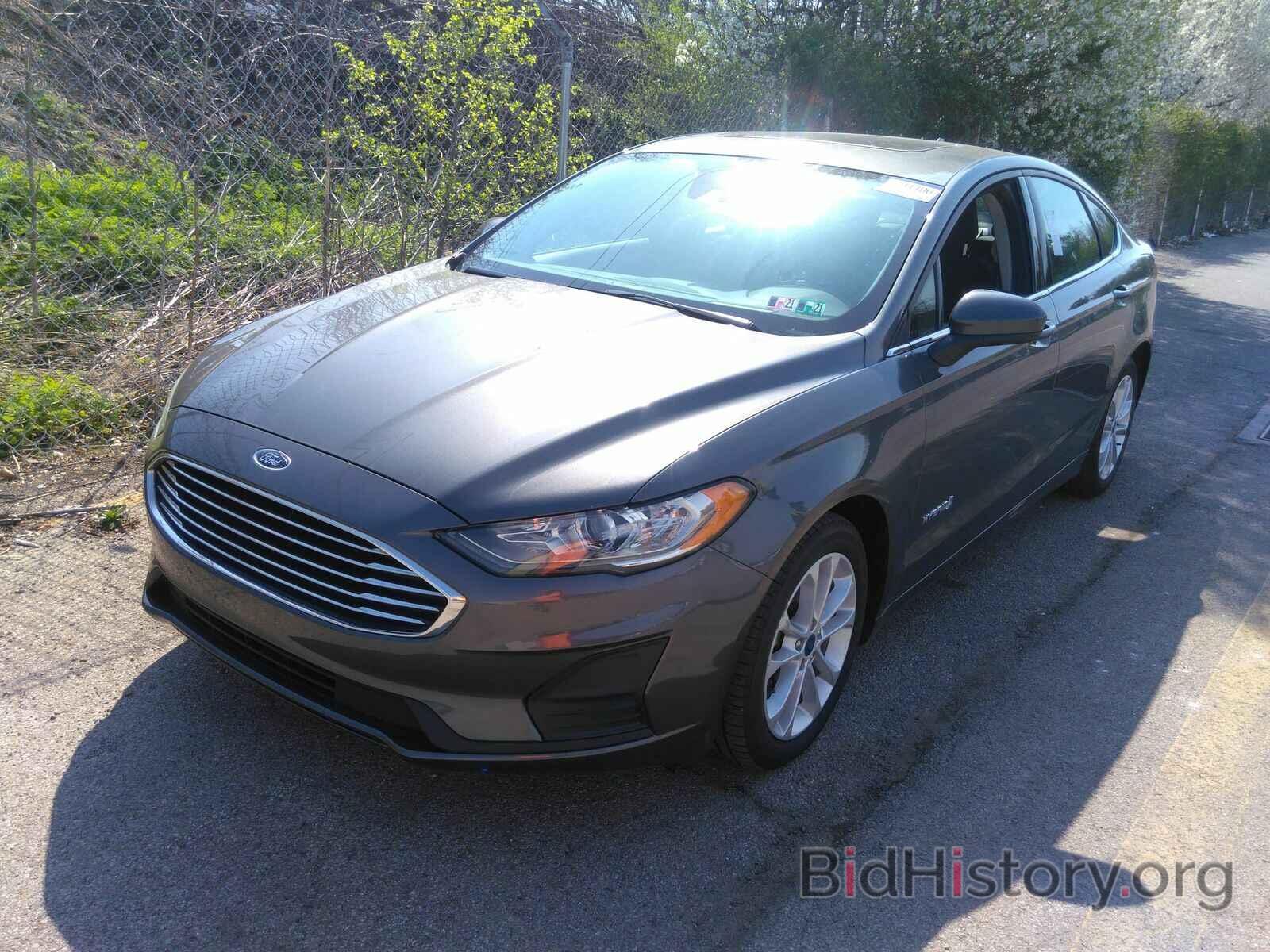 Фотография 3FA6P0LU0KR112634 - Ford Fusion Hybrid 2019