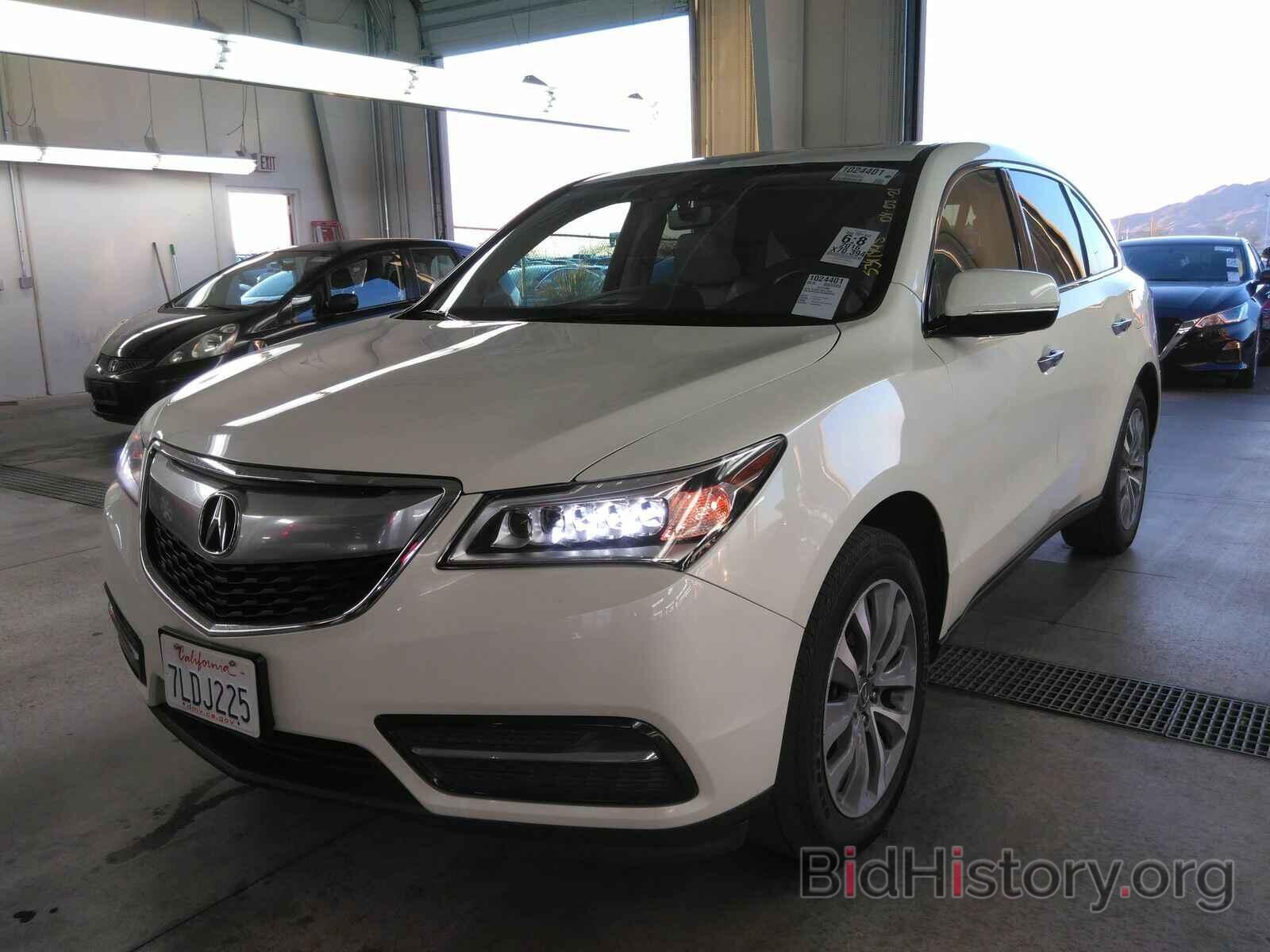 Photo 5FRYD3H4XGB002400 - Acura MDX 2016