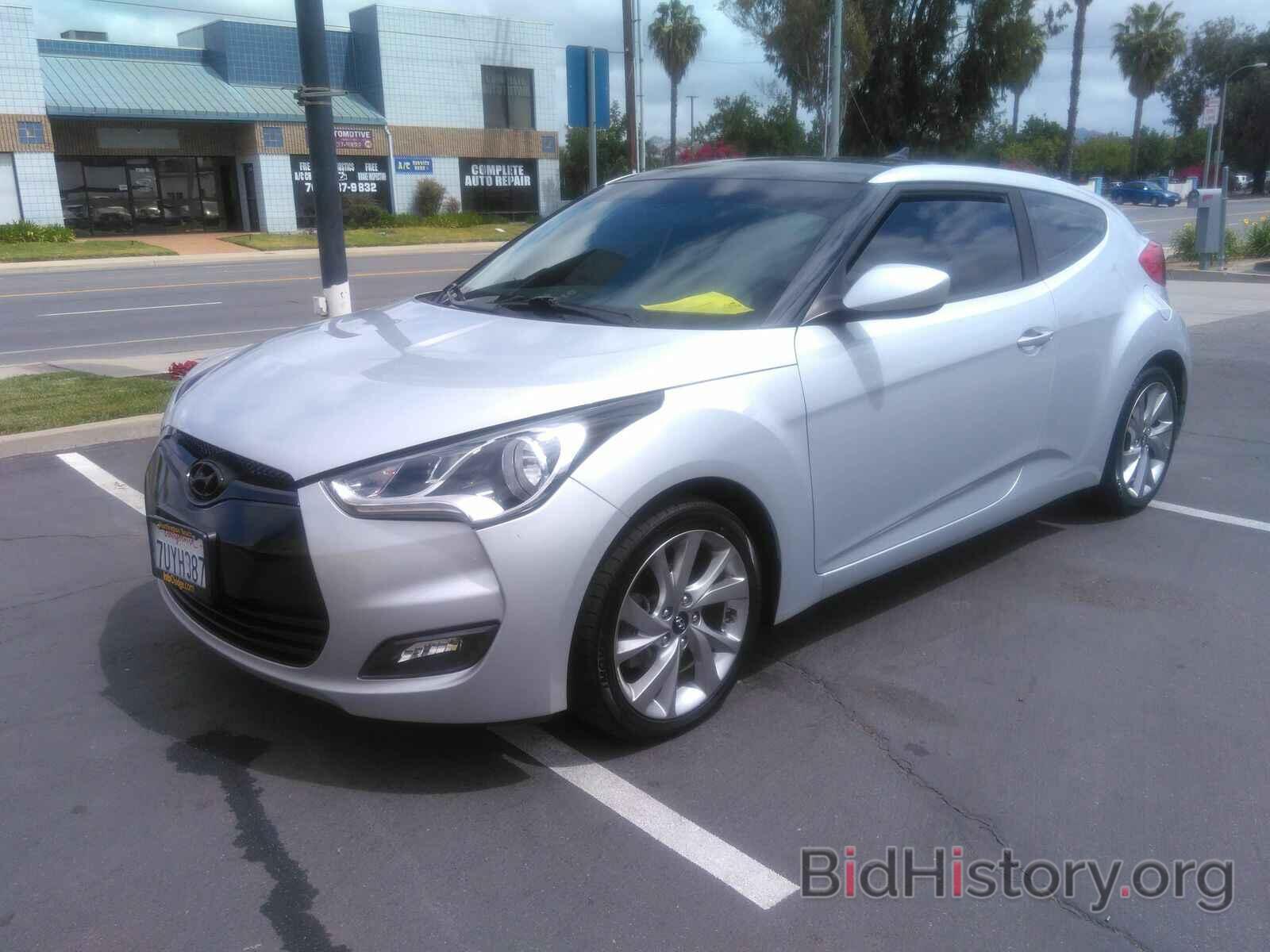 Фотография KMHTC6ADXGU289637 - Hyundai Veloster 2016