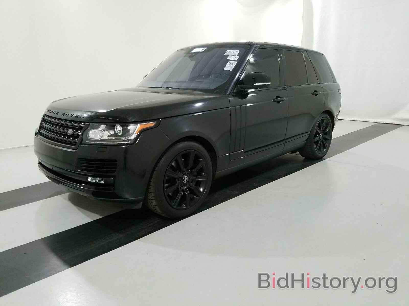 Photo SALGS2FE3HA346484 - Land Rover Range Rover 2017