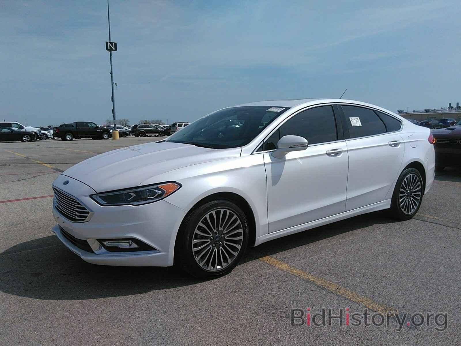 Photo 3FA6P0T94HR321427 - Ford Fusion 2017